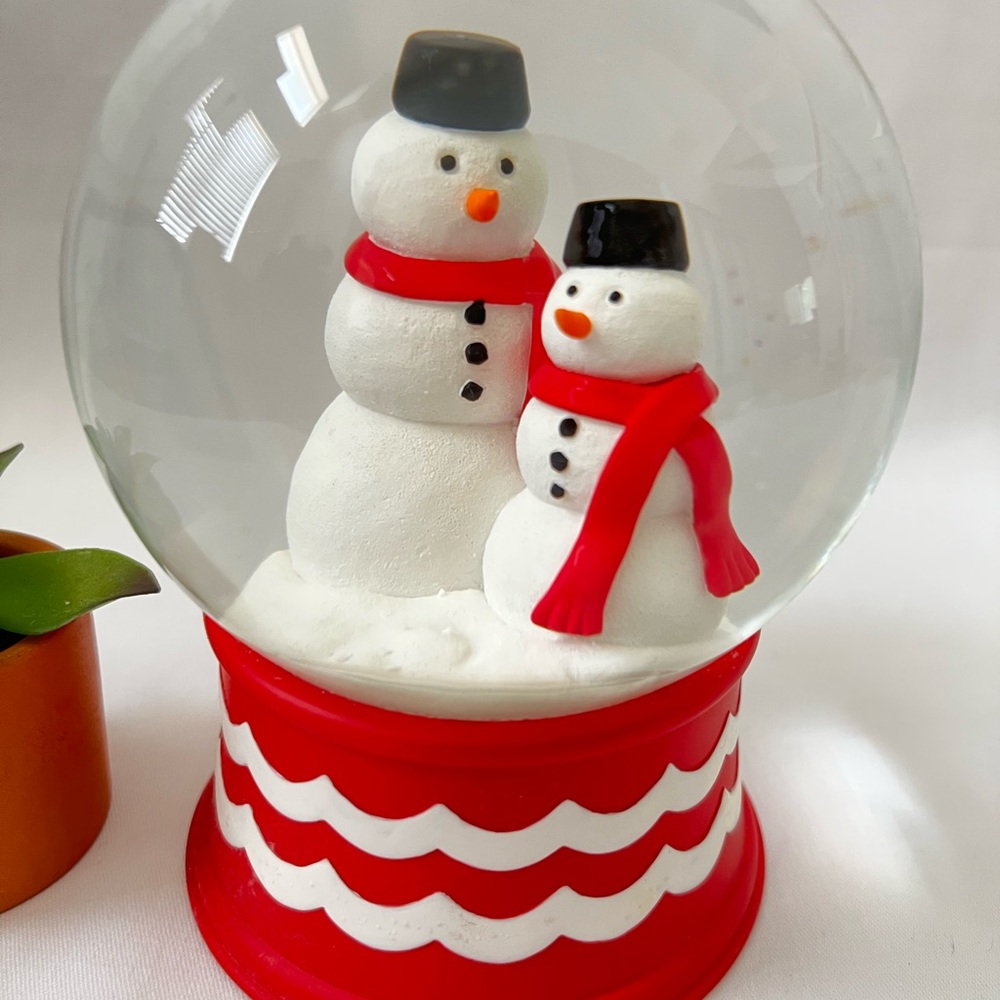 Snowman duo snow globe - Picture 5 of 5